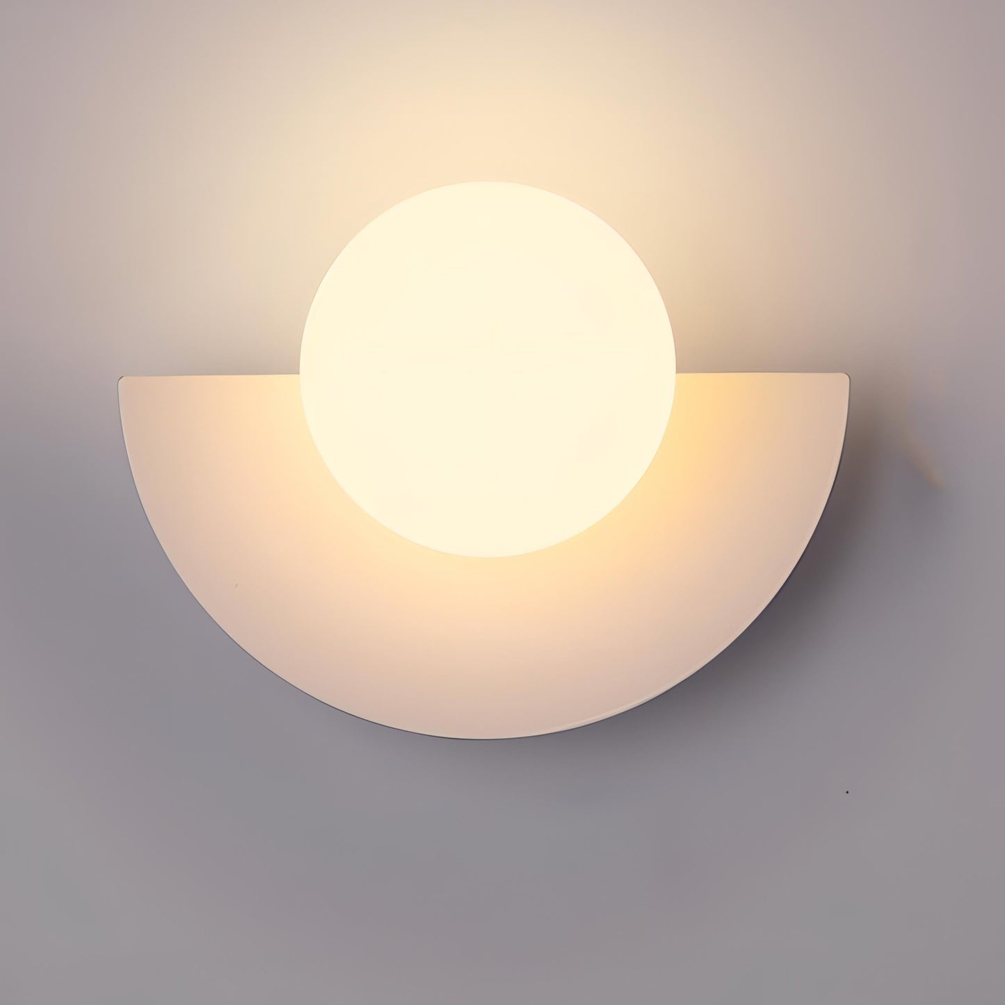 Simple Round Wall Light for Modern Homes - Fesara