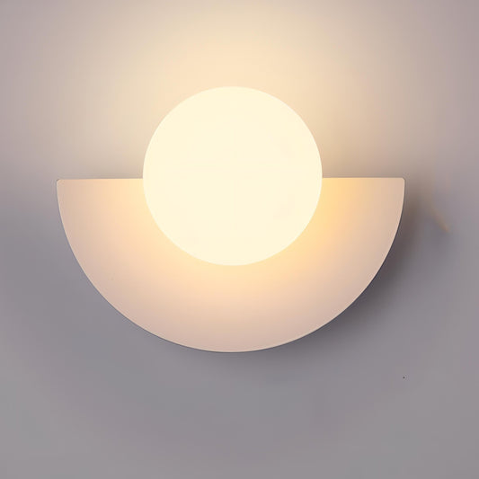 Simple Round Wall Light for Modern Homes - Fesara