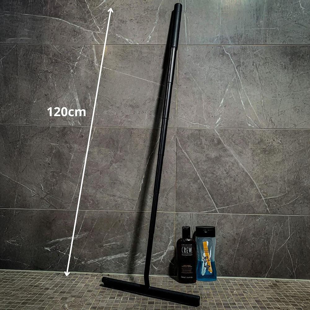 Long Reach Shower Squeegee – Adjustable Bathroom Cleaning Tool
