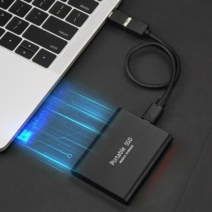 Fast 2TB Portable External Solid State Drive