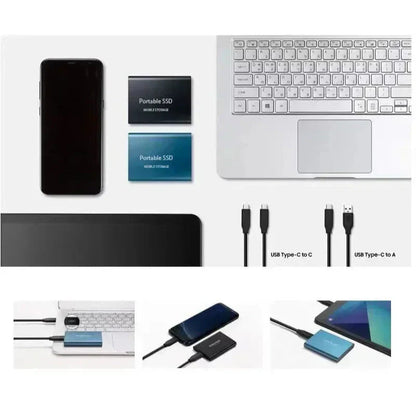 Fast 2TB Portable External Solid State Drive