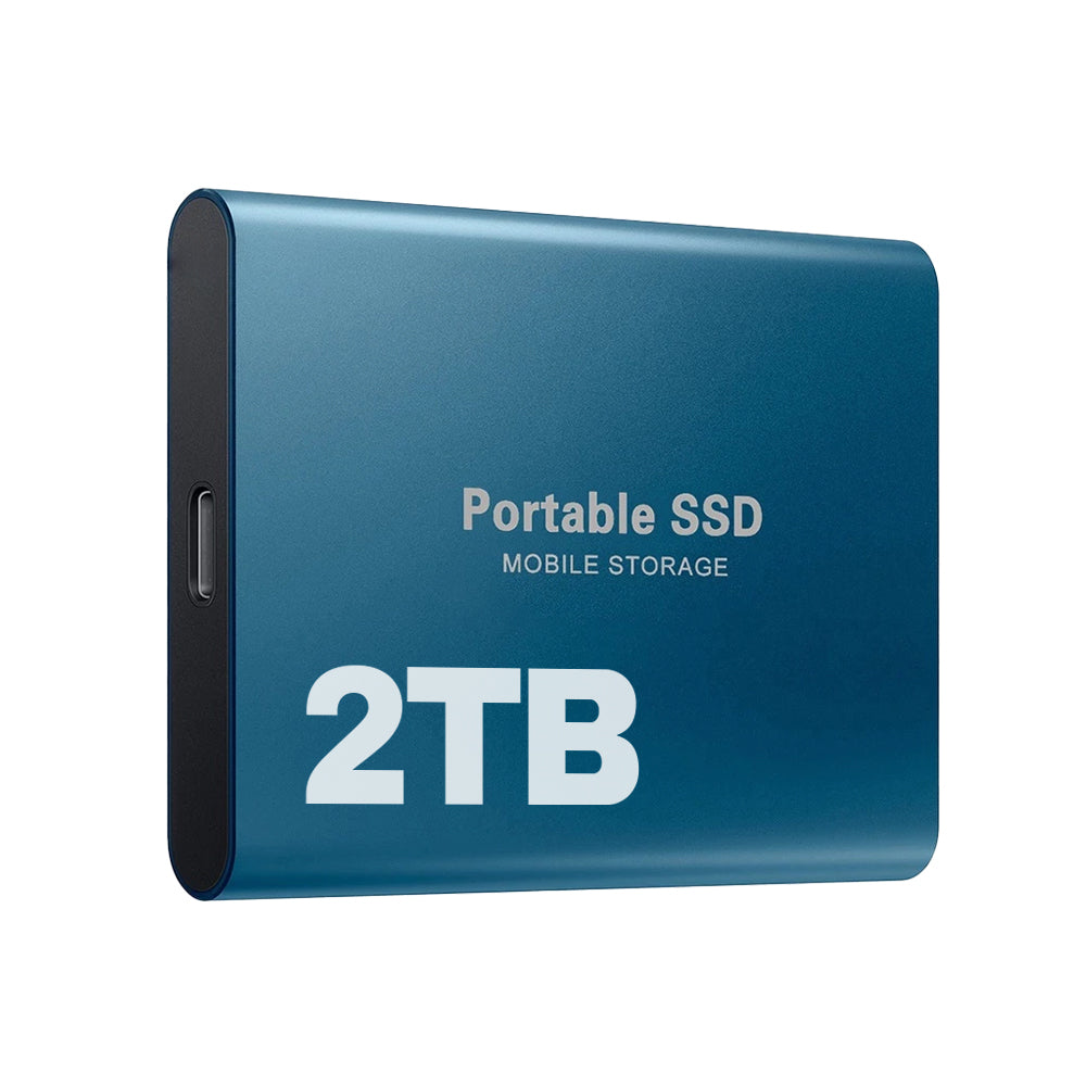 Fast 2TB Portable External Solid State Drive