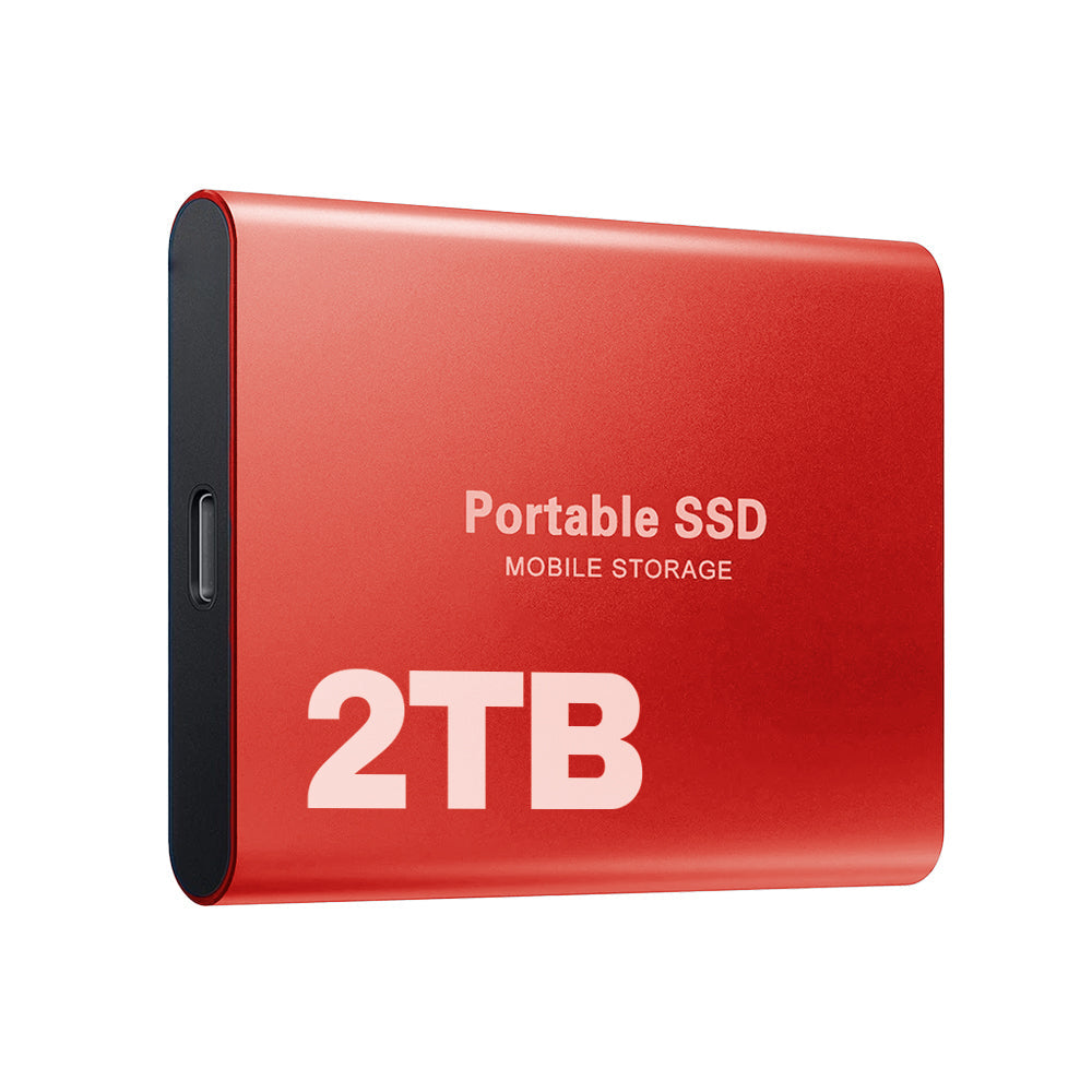 Fast 2TB Portable External Solid State Drive