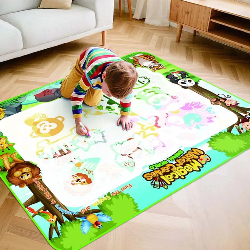 Large Kids Water Drawing Pad – Mess Free Art Mat - Fesara