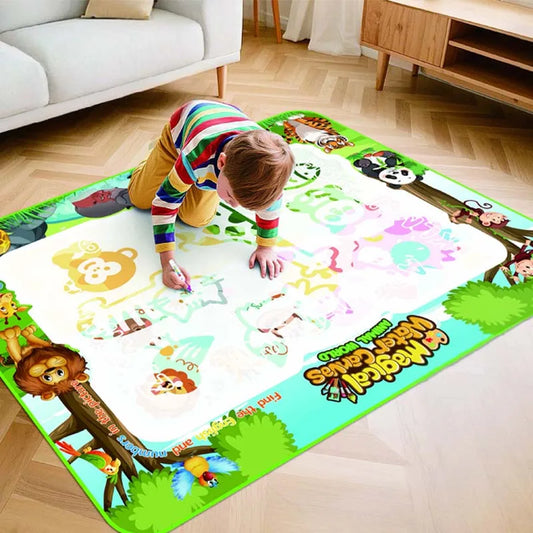 Large Kids Water Drawing Pad – Mess Free Art Mat - Fesara