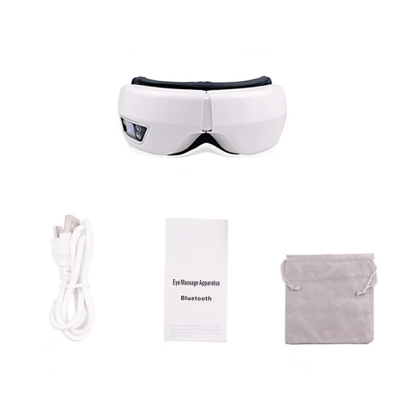 Relaxing Air Heat Eye Massager with Bluetooth - Fesara