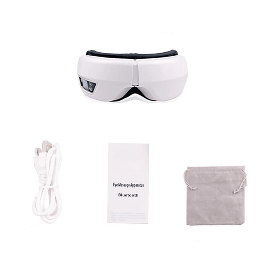 Relaxing Air Heat Eye Massager with Bluetooth - Fesara