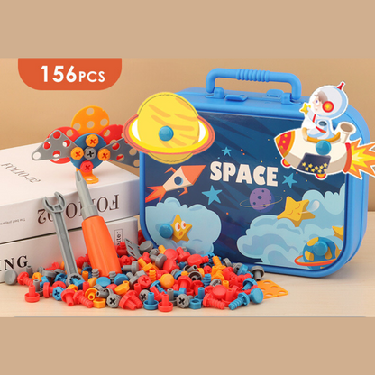 Kids 3D Wooden Toolbox Kit