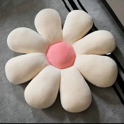 Soft Floral Pattern Chair Cushion