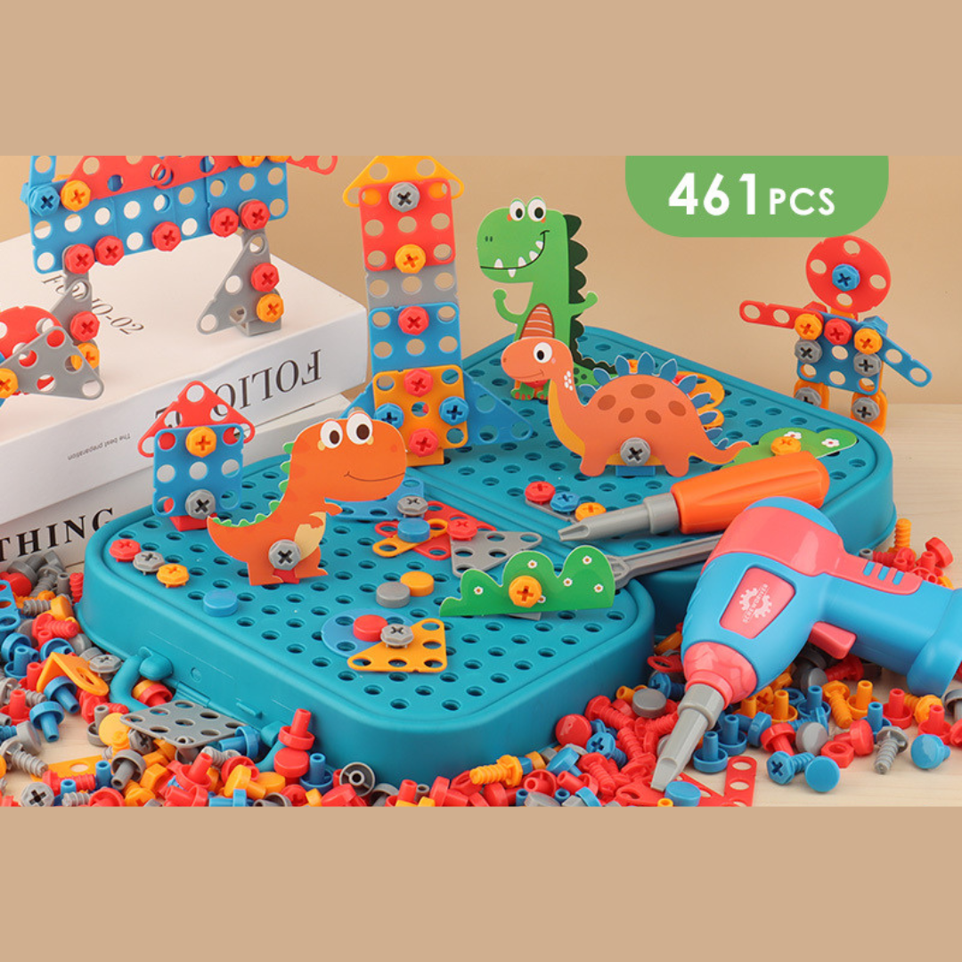 Kids 3D Wooden Toolbox Kit