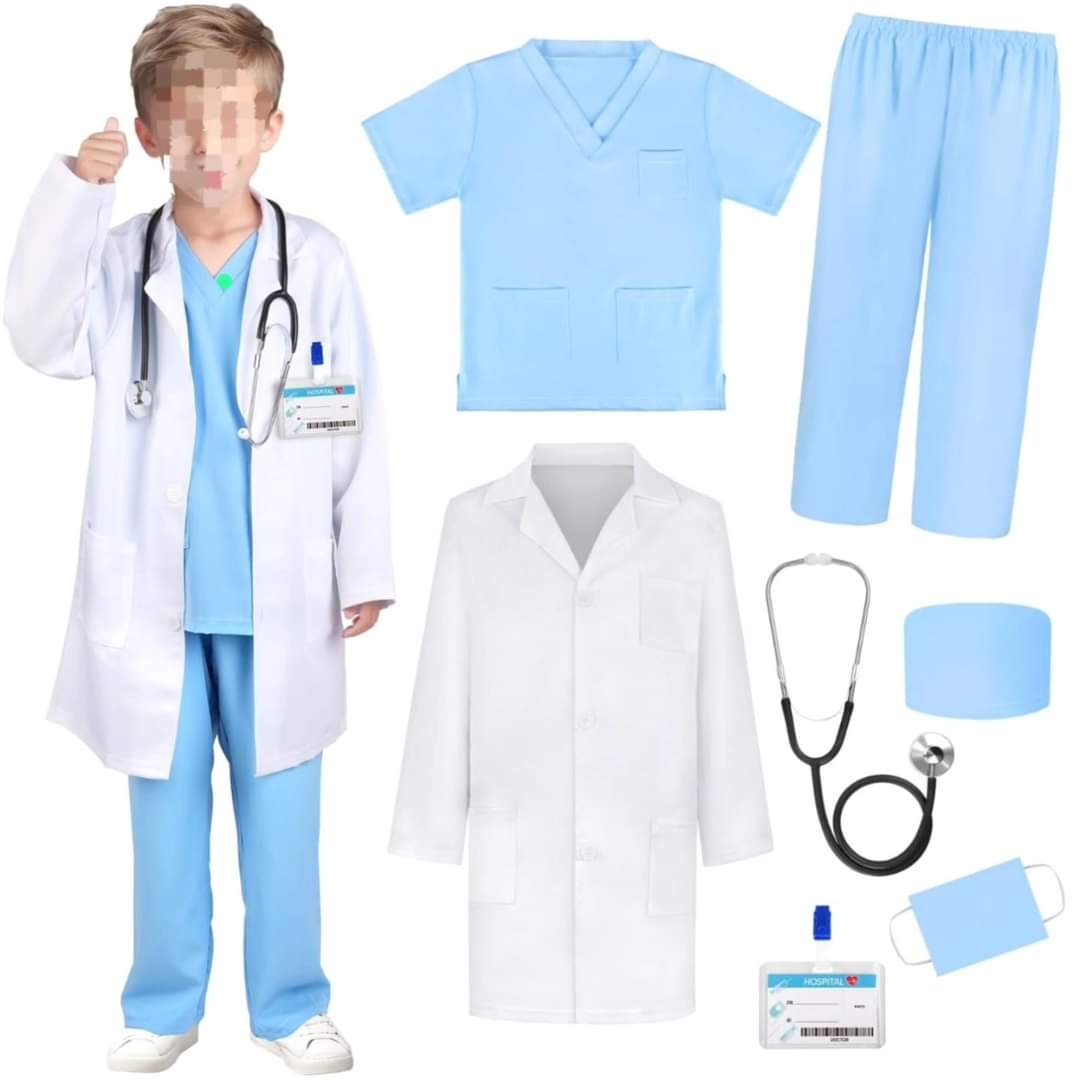 Medical Uniform Doctor Costume - Fesara