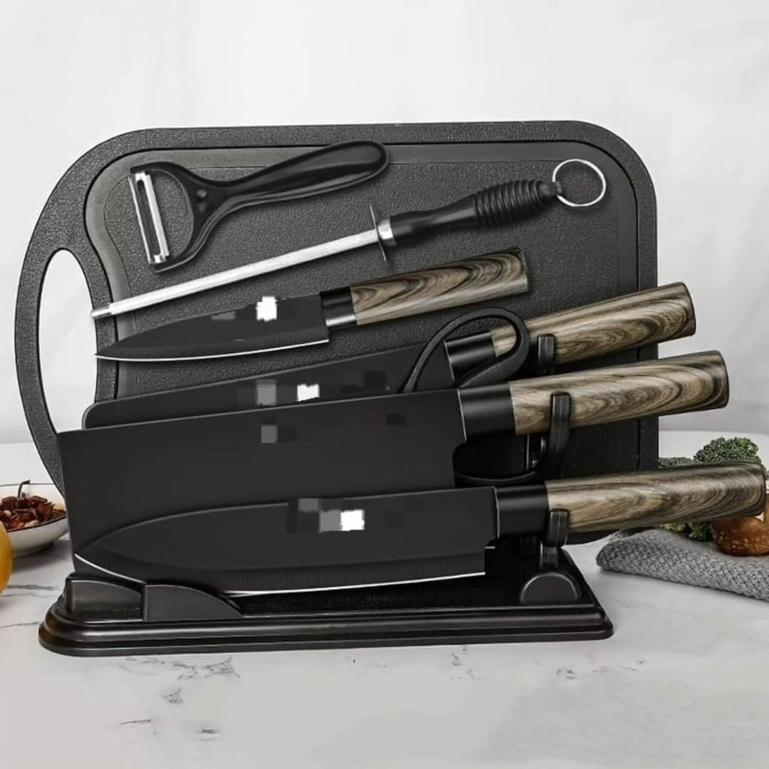 Essential 7-Piece Kitchen Knife Set