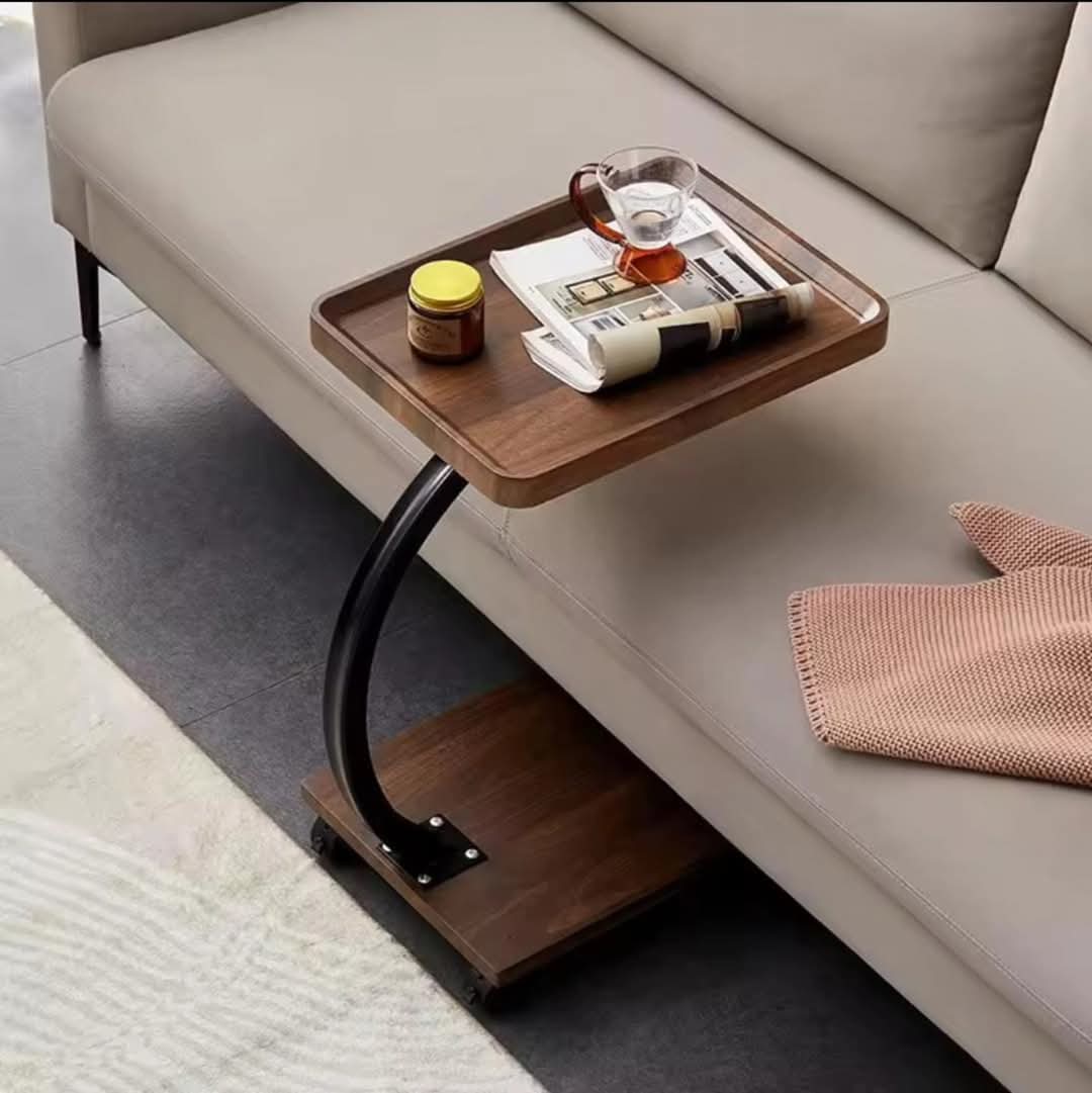 Simple Modern End Table in Slim Style
