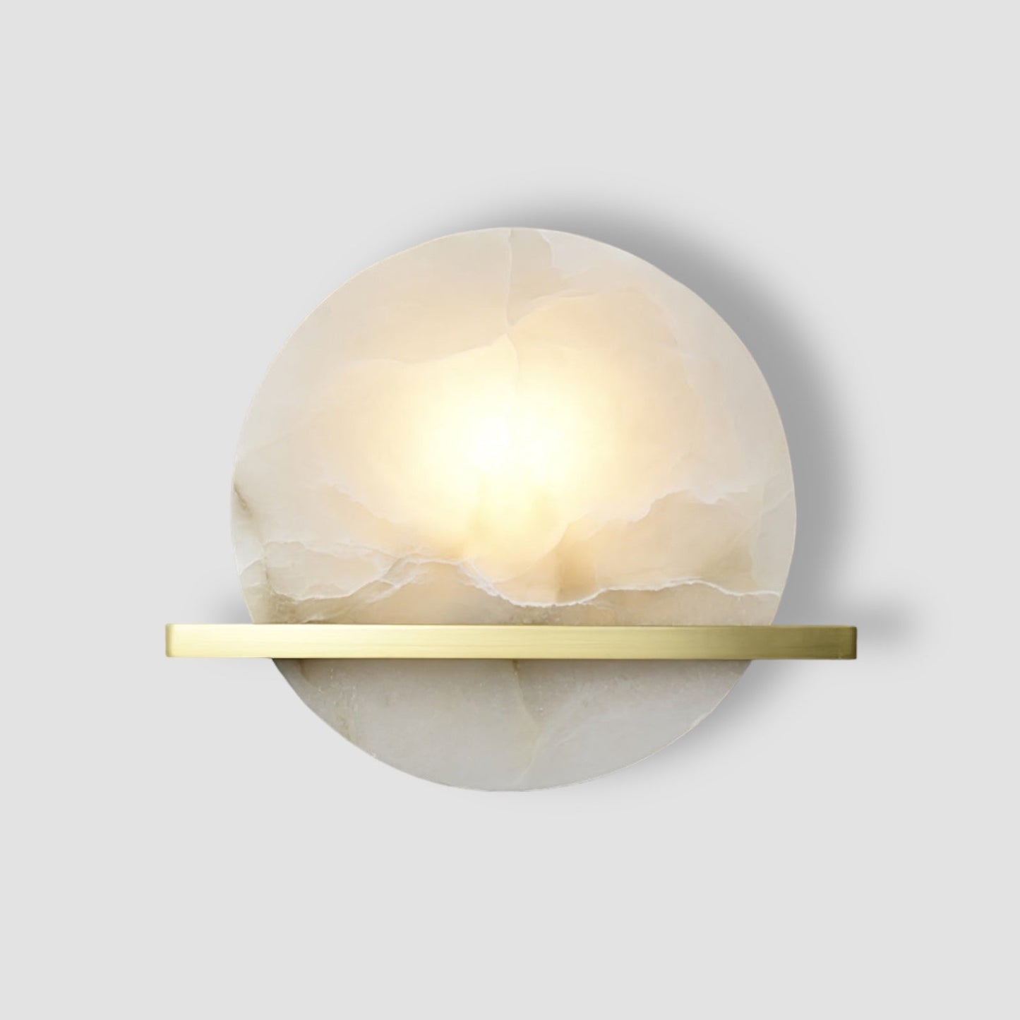 Elegant Marble Wall Light for Traditional Decor