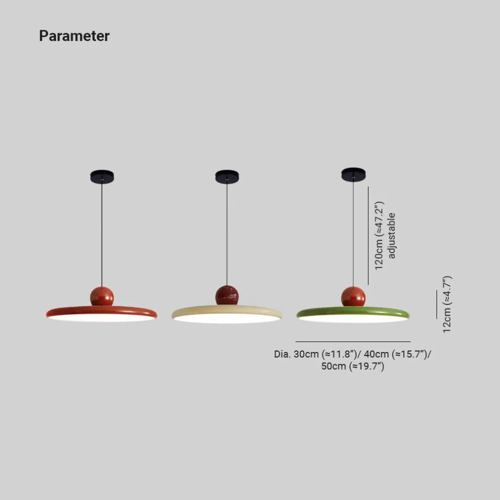 Fesara | Nordic Metal Pendant Light Modern LED Lamp