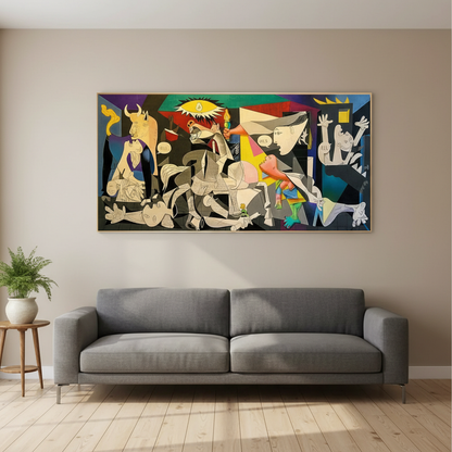Stunning Picasso Guernica Wall Art Canvas - Fesara
