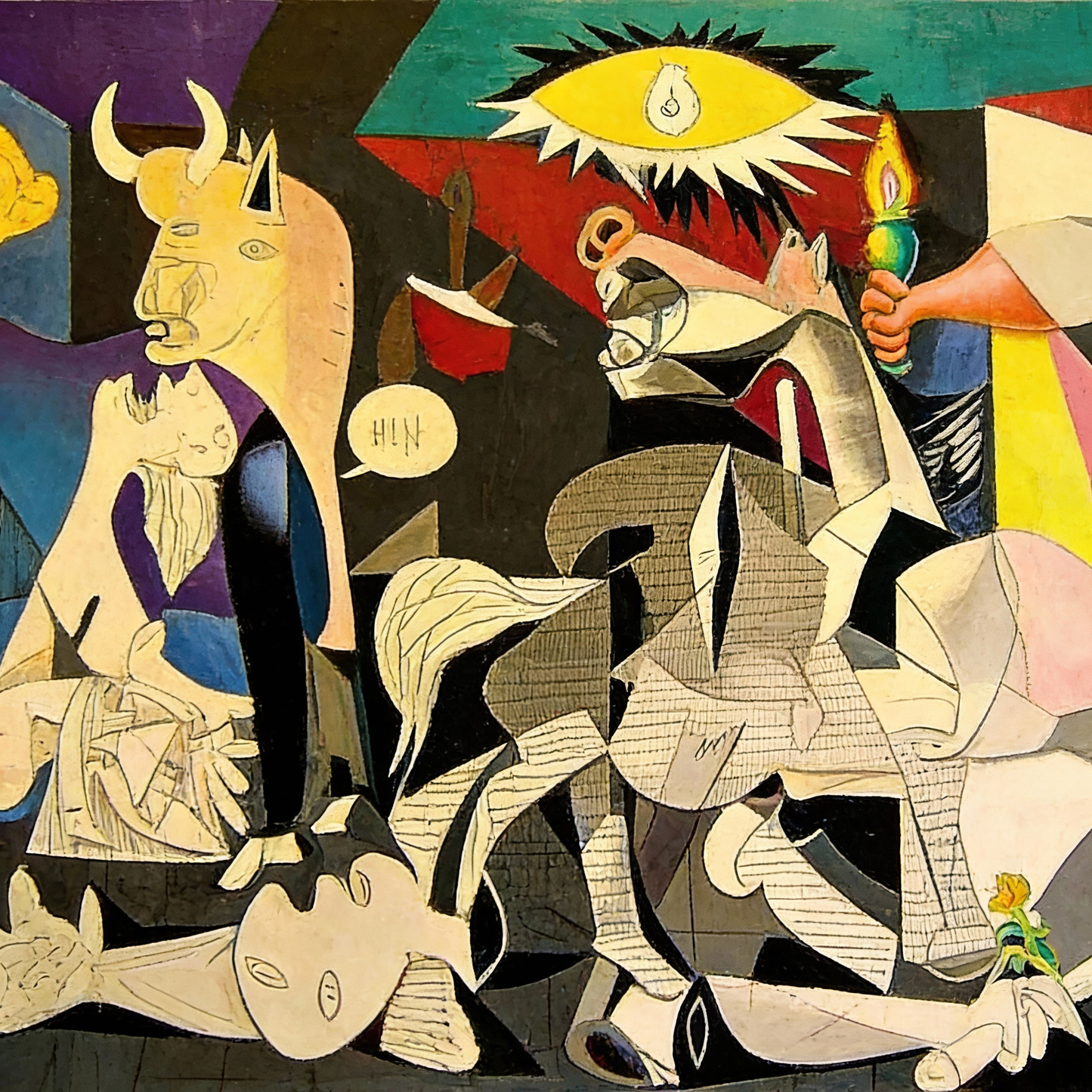 Stunning Picasso Guernica Wall Art Canvas