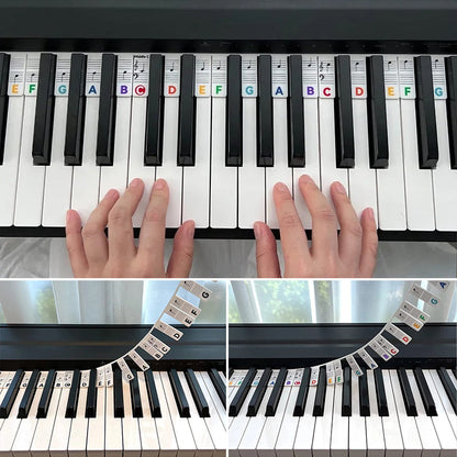 Reusable Piano Key Sticker Notes