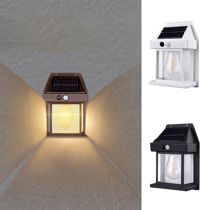 Outdoor Solar Powered Wall Lamp