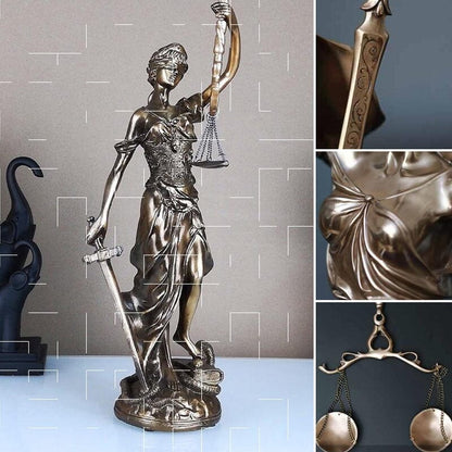 Lady Justice Figurine Statue Decoration