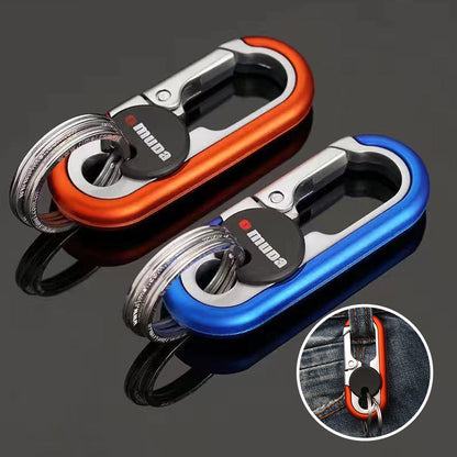 Leather Car Keychain for Men