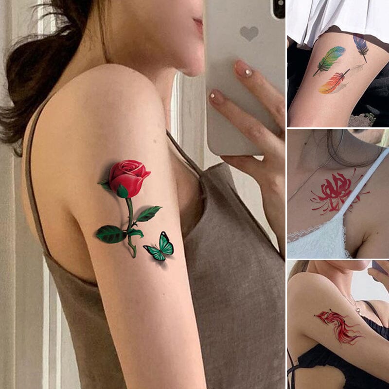 Realistic 3D Temporary Tattoo Sticker