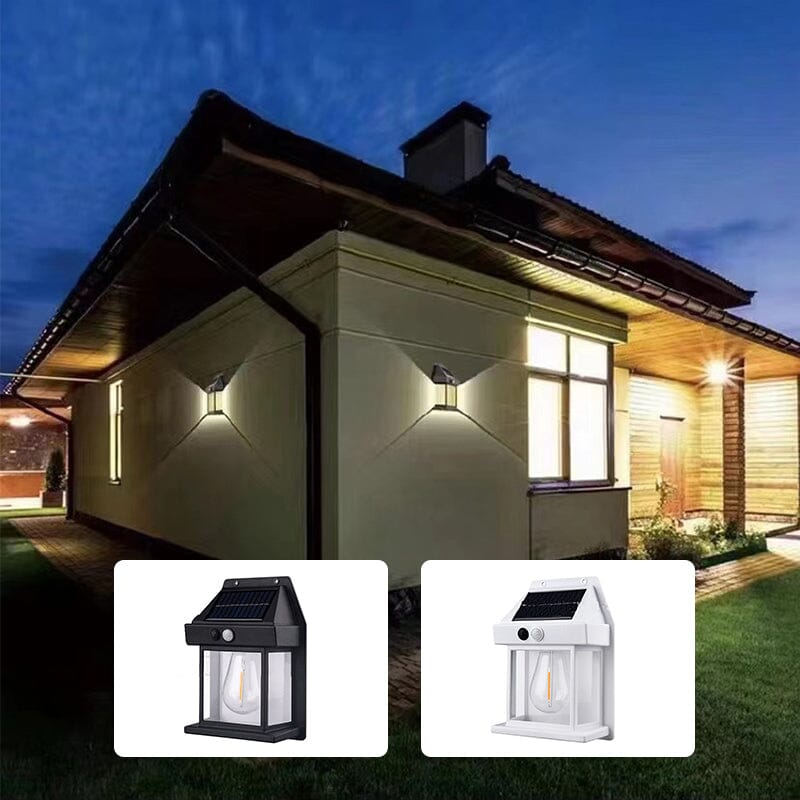 Outdoor Solar Powered Wall Lamp