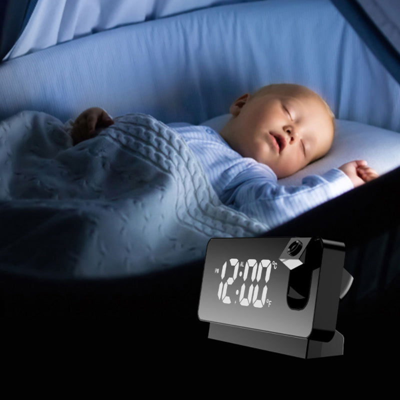 Smart LED Projection Alarm Clock