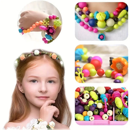 Colorful DIY Bead Jewelry Making Kit