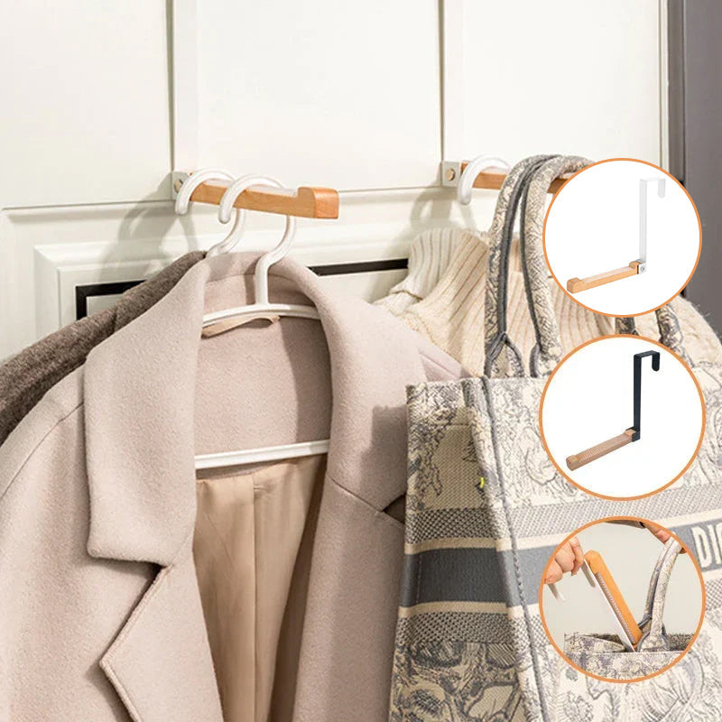 Space Saving Collapsible Door Clothes Hook