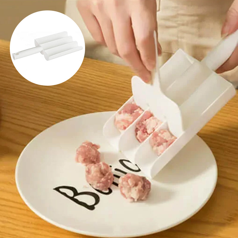Easy Use 3 Meatball Kitchen Press Maker
