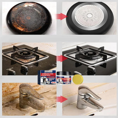 Heavy Duty Metal Polish Cleaning Wax
