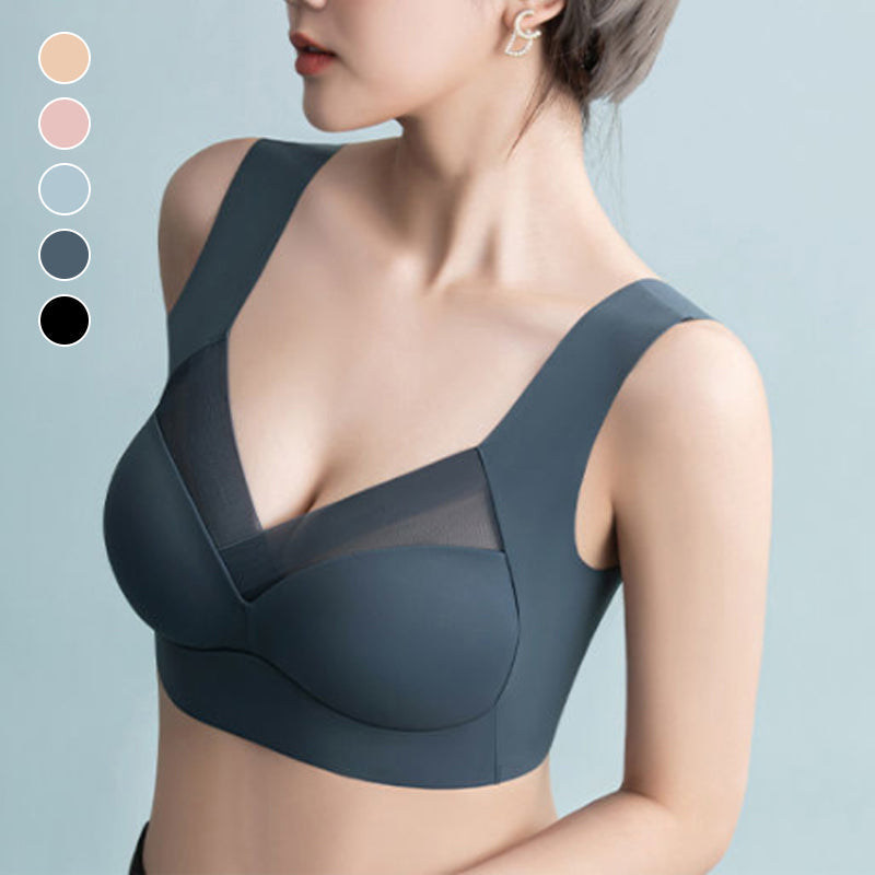 Comfortable Wireless Cotton Underwear for Women - Fesara