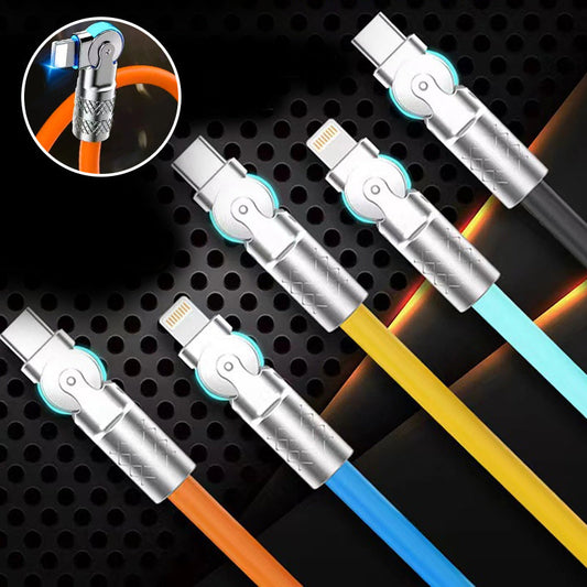 Flexible 360 Rotating Elbow USB Cable - Fesara