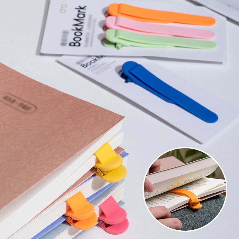 Colorful Silicone Page Bookmark