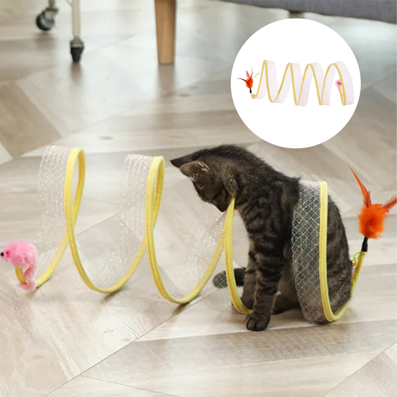 Portable Foldable Kitty Play Tunnel