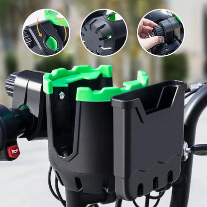 Portable 2-in-1 Phone Cup Holder Mount