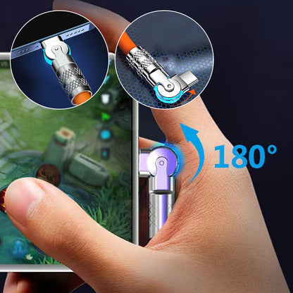 Flexible 360 Rotating Elbow USB Cable