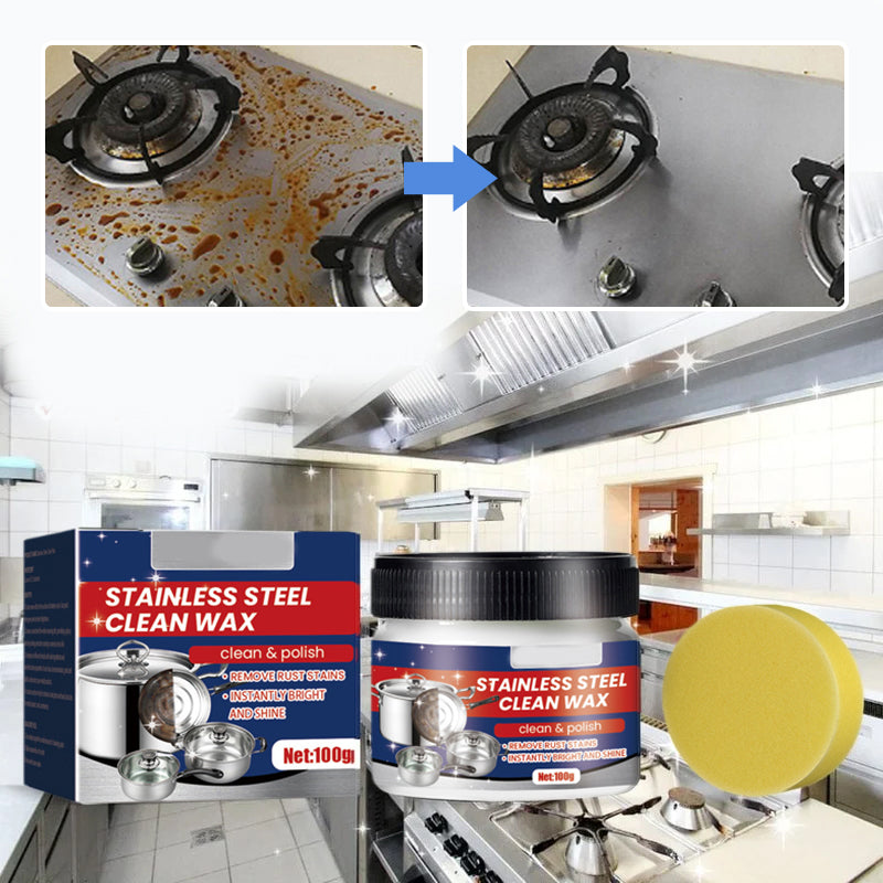 Heavy Duty Metal Polish Cleaning Wax
