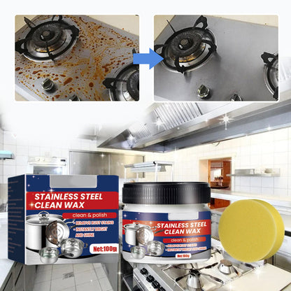 Heavy Duty Metal Polish Cleaning Wax