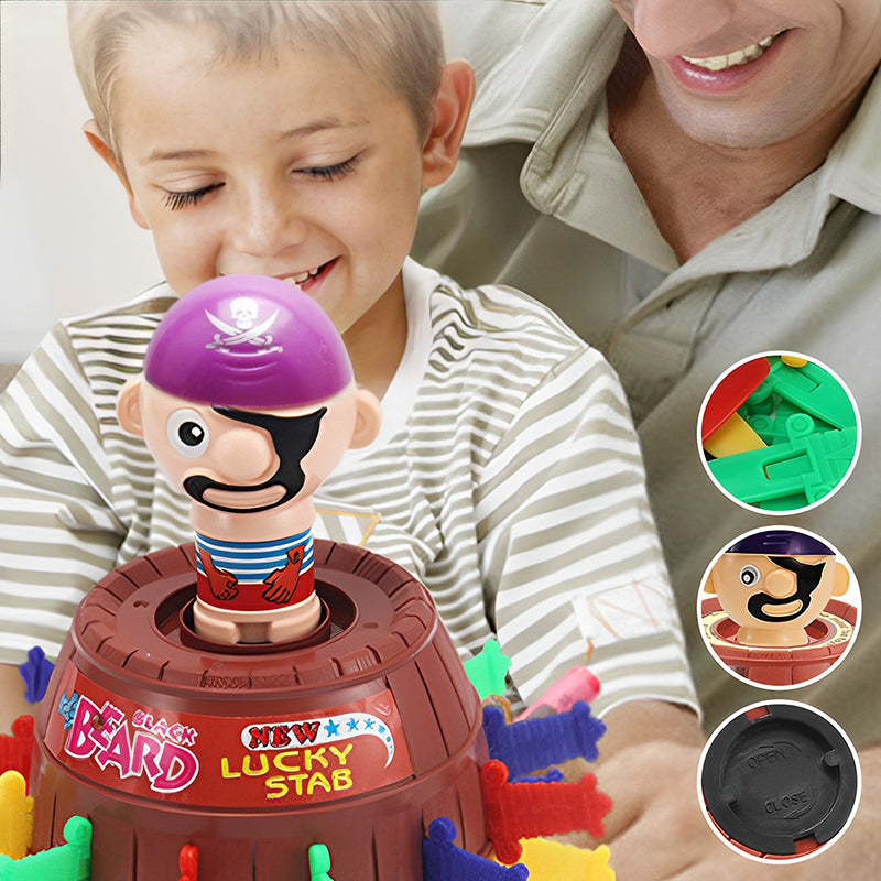 Swashbuckling Pirate Action Board Game