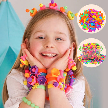 Colorful DIY Bead Jewelry Making Kit