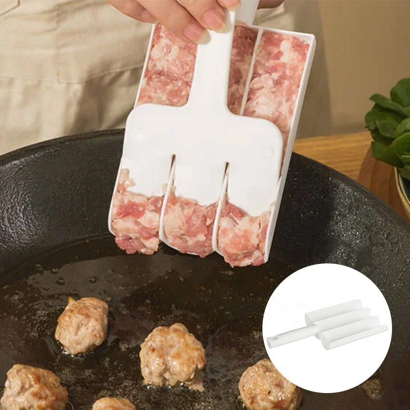 Easy Use 3 Meatball Kitchen Press Maker