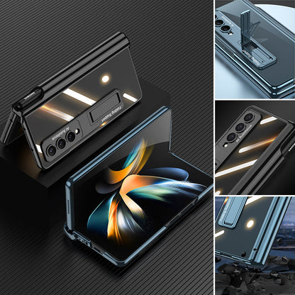 Flexible Samsung Fold Phone Case with Screen Protector