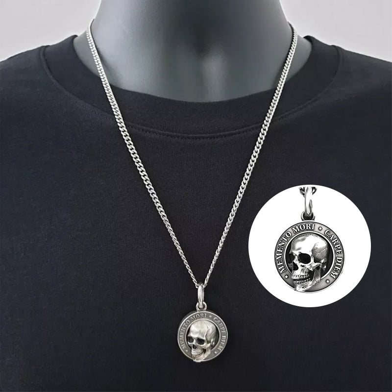 Trendy Skull Pendant in Durable Stainless Steel - Fesara