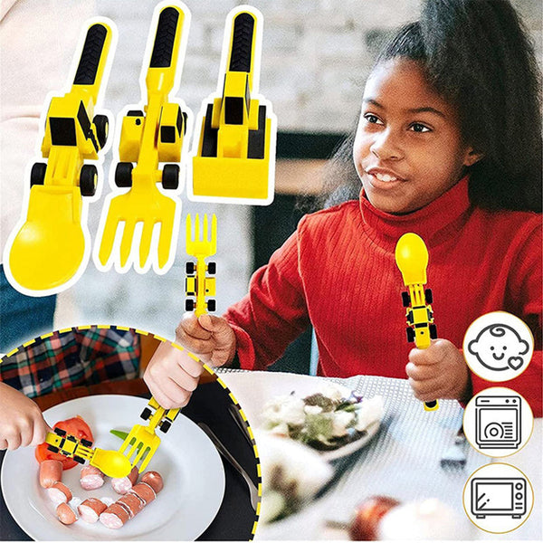 Fun Kids Stainless Steel Cutlery Set