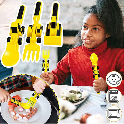 Fun Kids Stainless Steel Cutlery Set