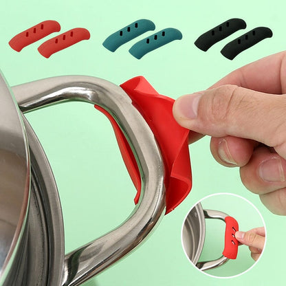 Heat Resistant Silicone Handle Covers - 10 Pack