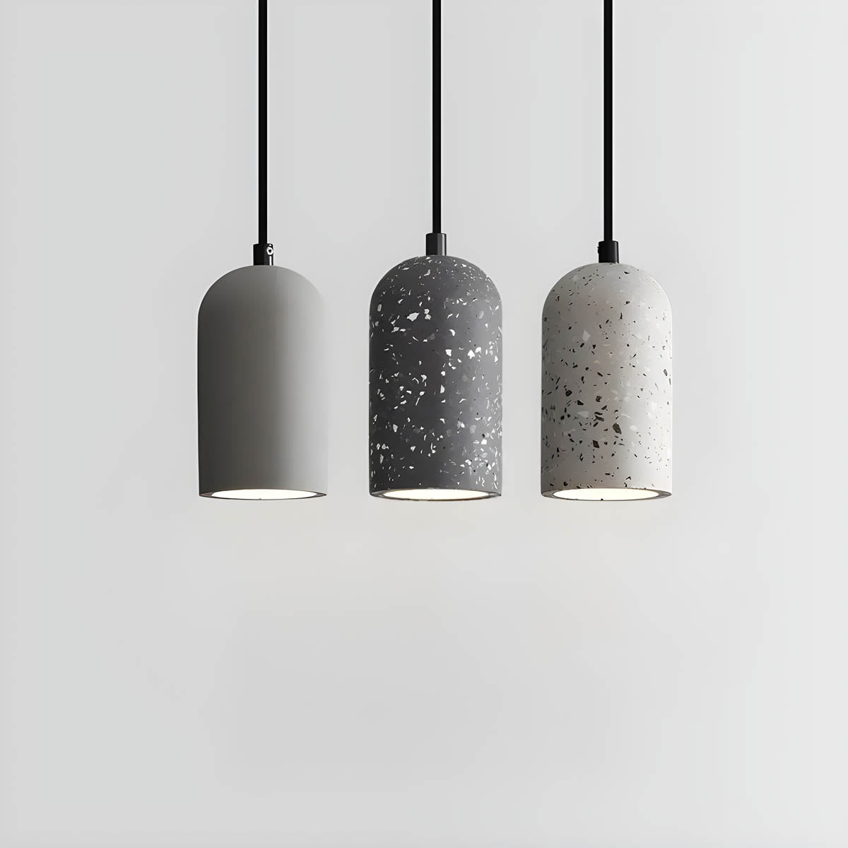Rustic Metal Industrial Pendant Light