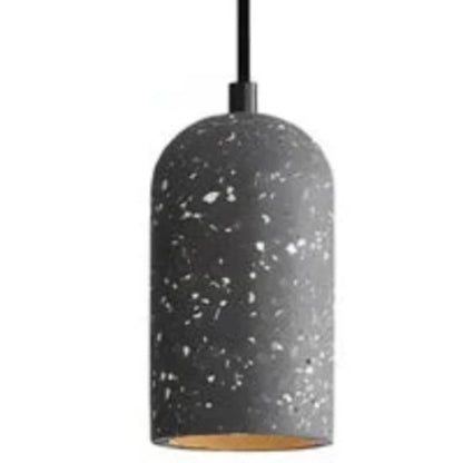 Rustic Concrete Hanging Lamp for Contemporary Home Decor